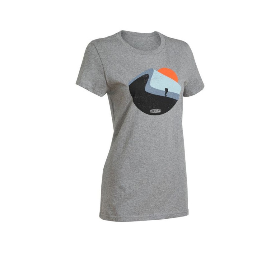 KEEN Accessories | Women'S Hike More Tee | Medium Gray Heather