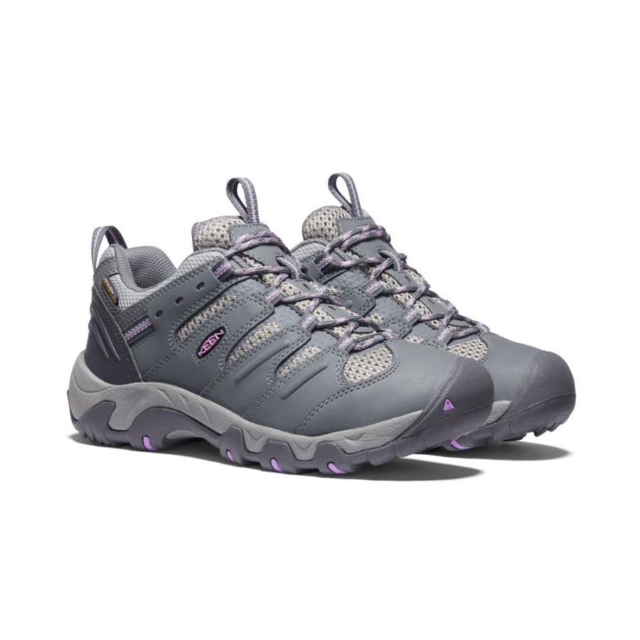 KEEN Shoes | Women'S Koven Waterproof Shoe | Steel Grey/African Violet