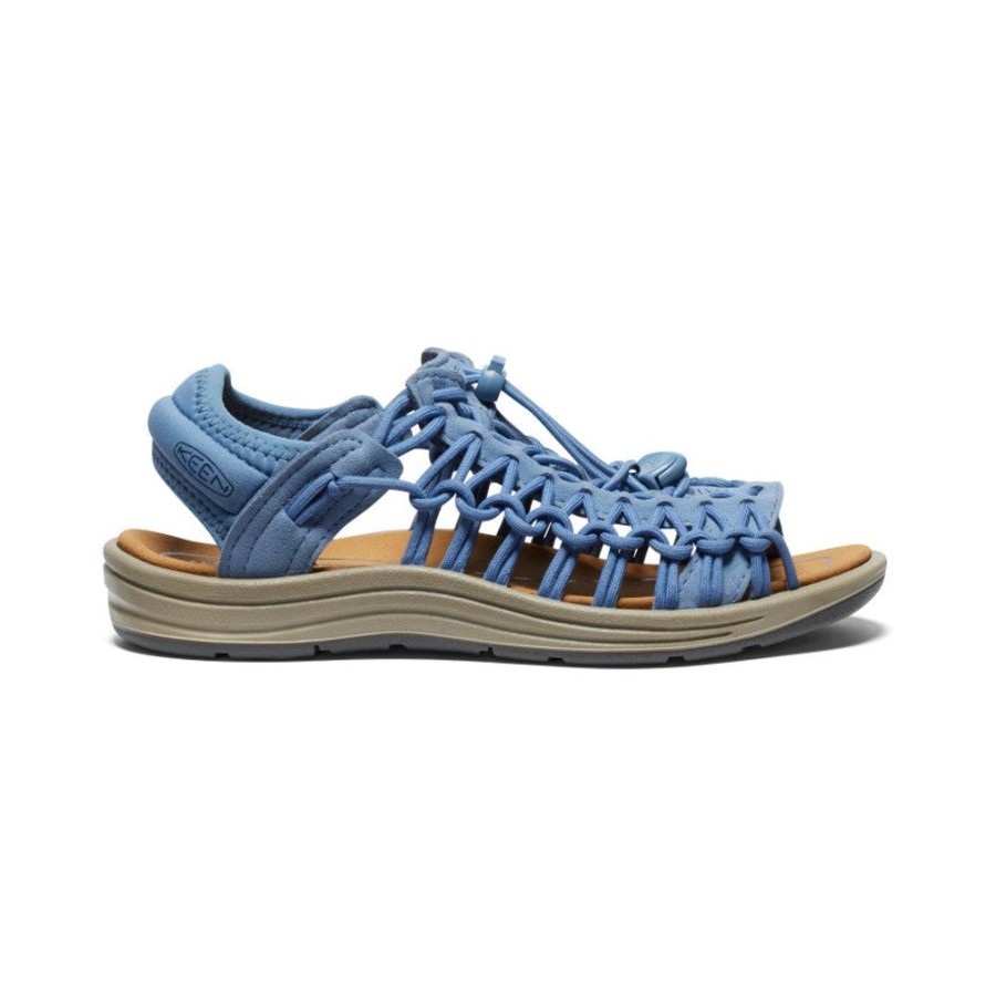 KEEN Sandals | Women'S Uneek Ii Open Toe | Coronet Blue/Plaza Taupe