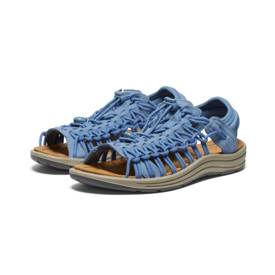 KEEN Sandals | Women'S Uneek Ii Open Toe | Coronet Blue/Plaza Taupe