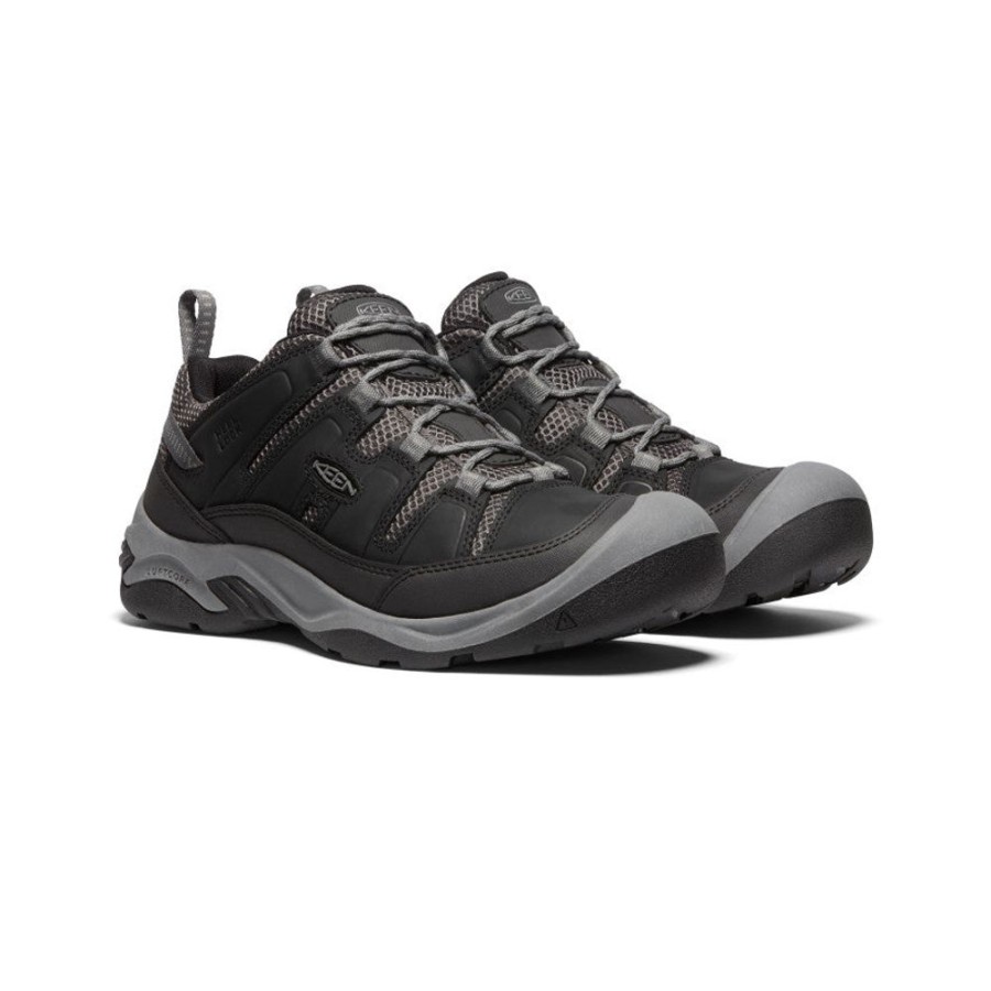 KEEN Shoes | Men'S Circadia Vent Shoe | Black/Steel Grey