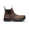 KEEN Work Boots & Shoes | Men'S Juneau Romeo Waterproof (Soft Toe) | Dark Earth/Black