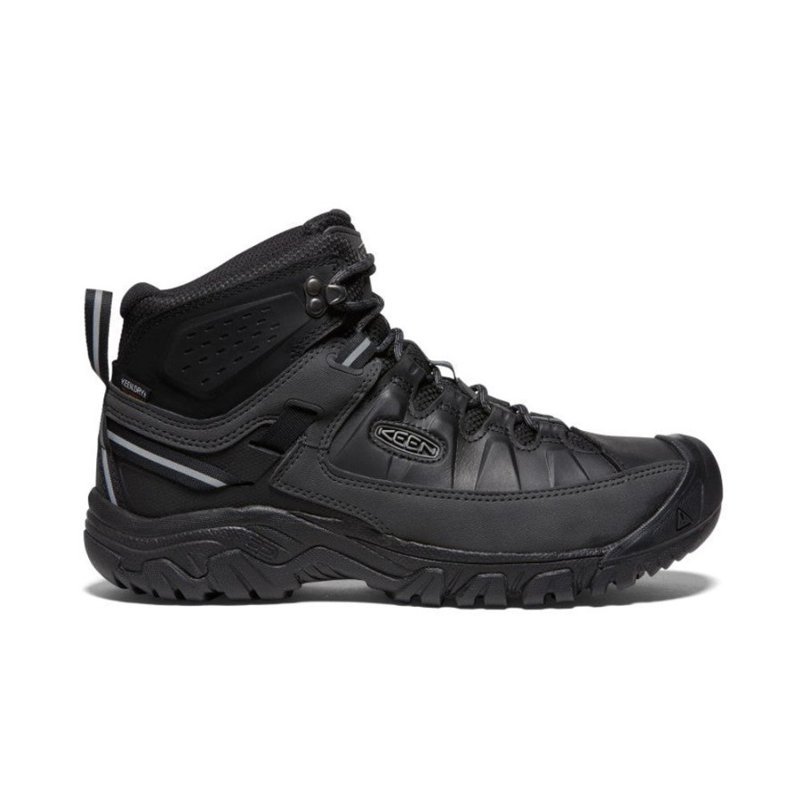 KEEN Boots | Men'S Targhee Iii Waterproof Mid | Triple Black