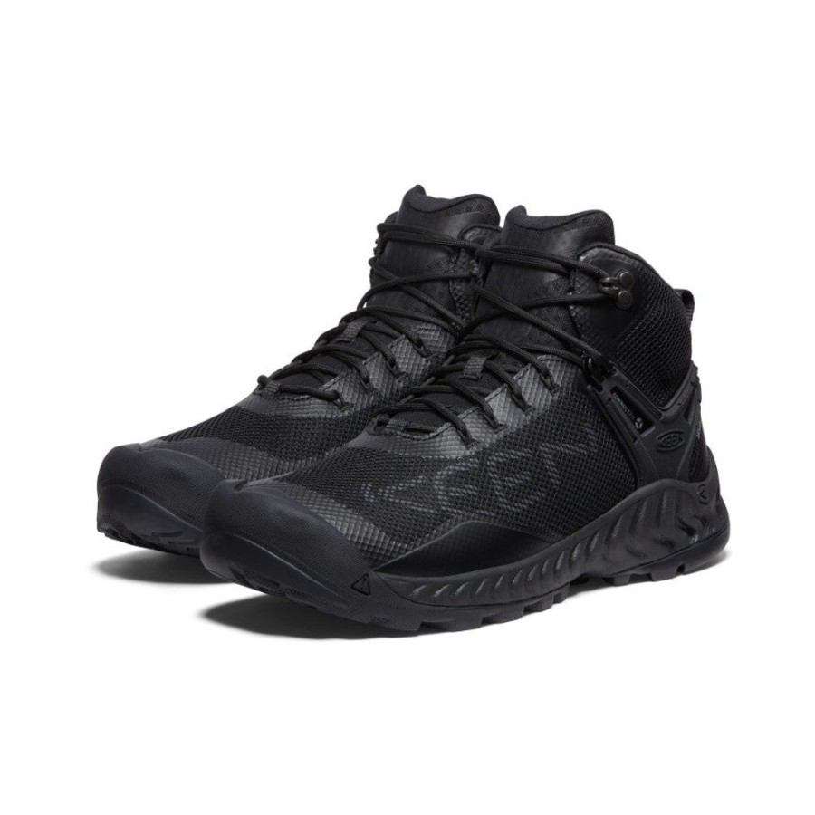 KEEN Boots | Men'S Nxis Evo Waterproof Boot | Triple Black