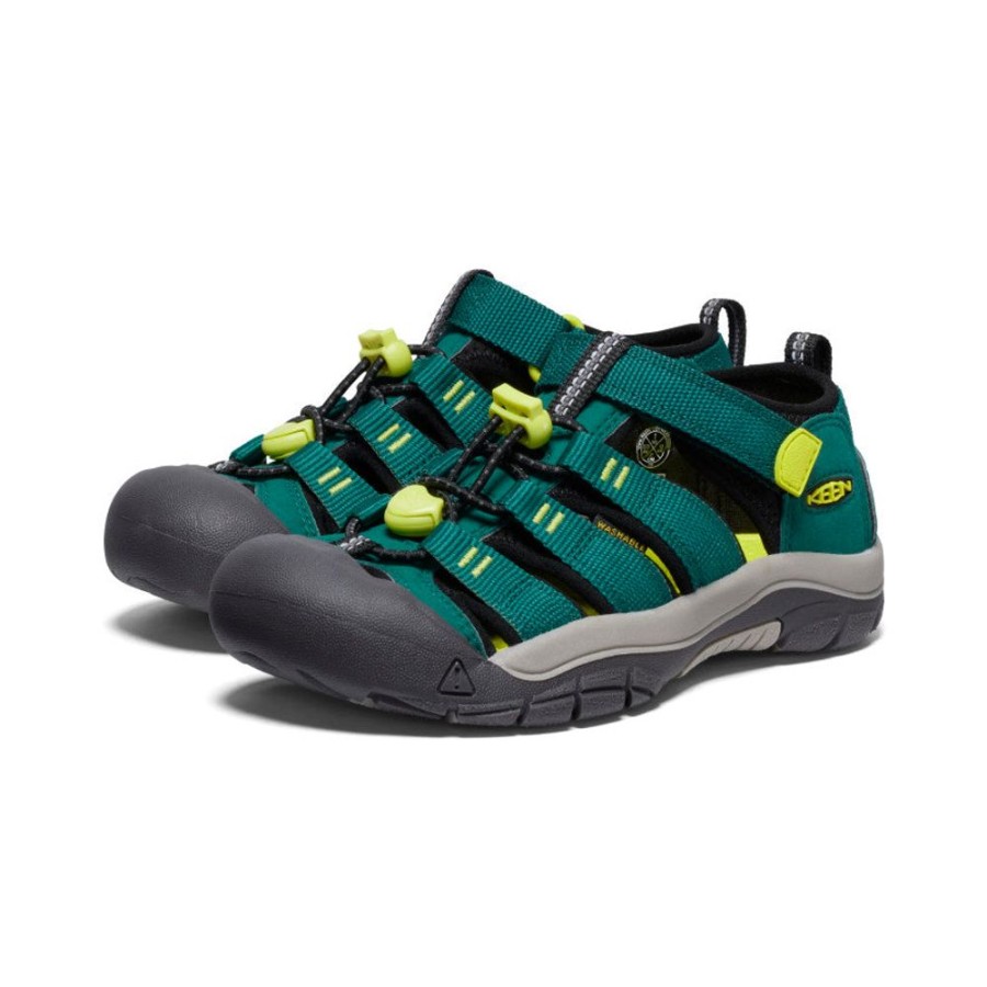 KEEN Sandals | Big Kids' Newport H2 | Aventurine/Evening Primrose