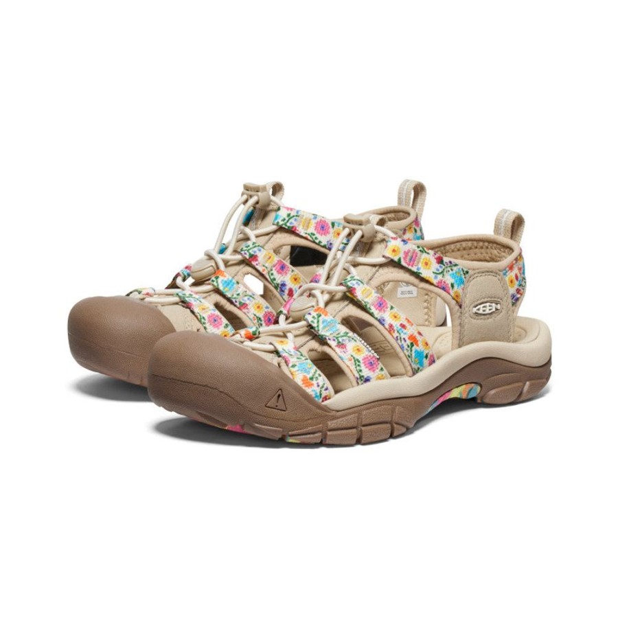 KEEN Sandals | Women'S Newport Retro | Multi/Safari