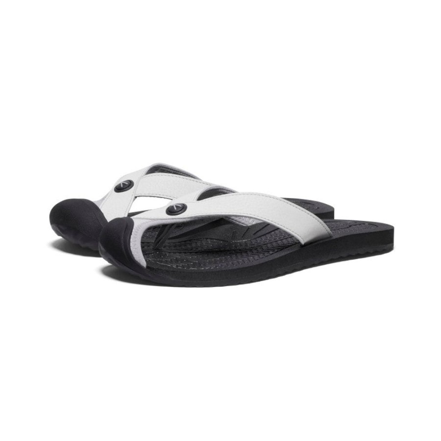 KEEN Slip-Ons | Women'S Barbados Flip-Flop | Vapor/Black