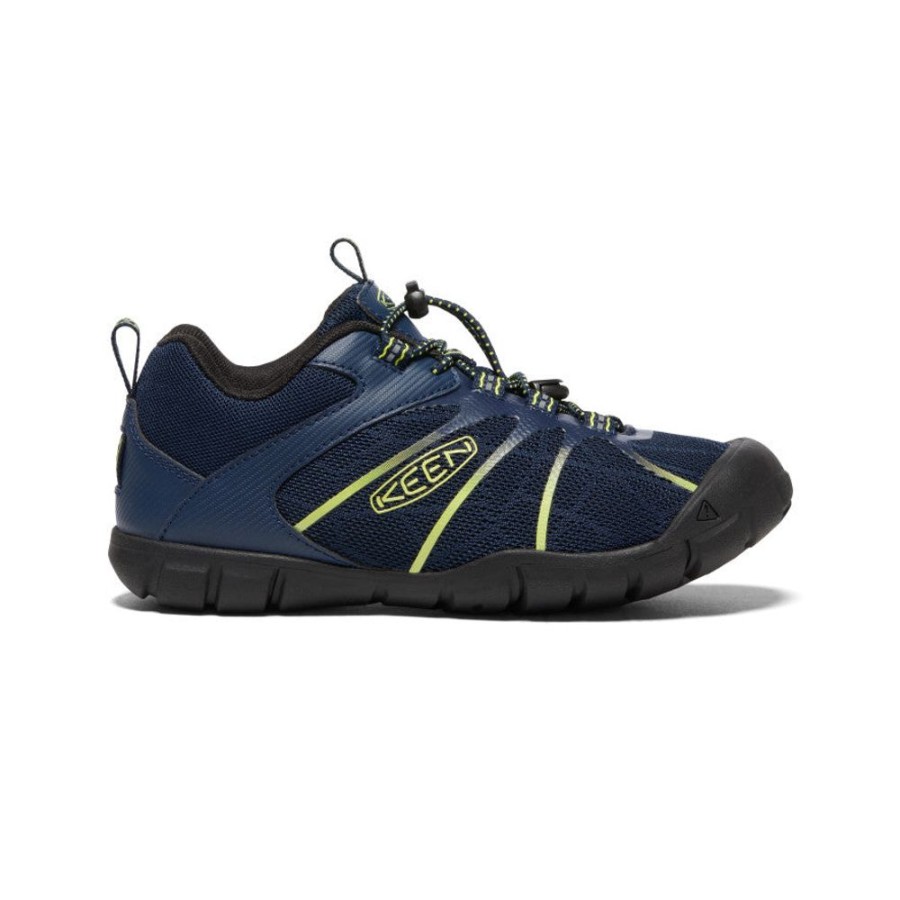 KEEN Shoes | Big Kids' Chandler 2 Cnx Sneaker | Black Iris/Evening Primrose