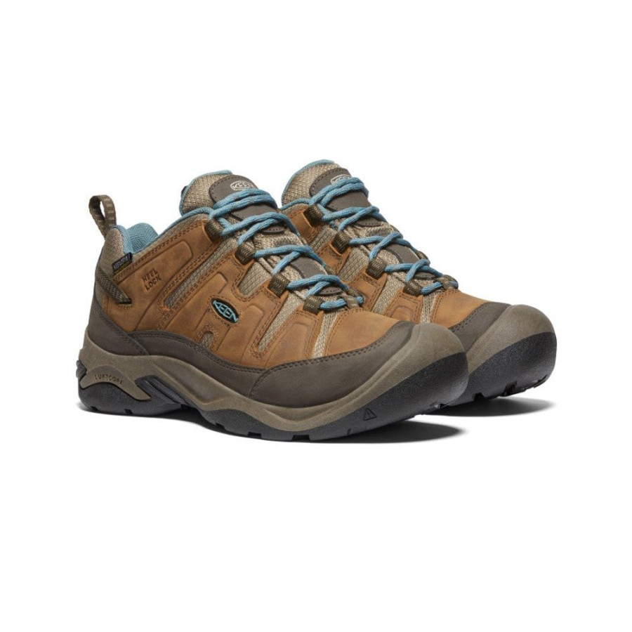 KEEN Shoes | Women'S Circadia Waterproof Shoe | Syrup/North Atlantic