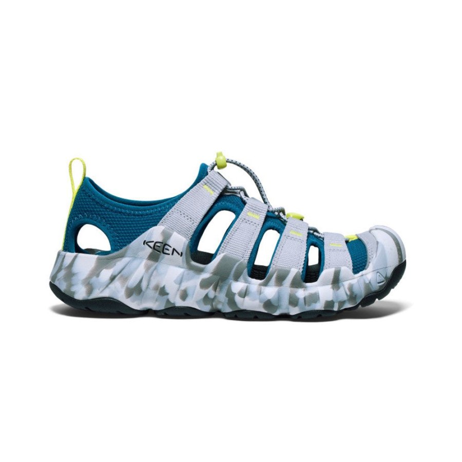 KEEN Sandals | Men'S Hyperport H2 Sandal | Alloy/Legion Blue