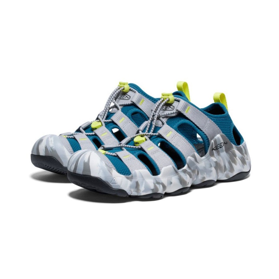 KEEN Sandals | Men'S Hyperport H2 Sandal | Alloy/Legion Blue