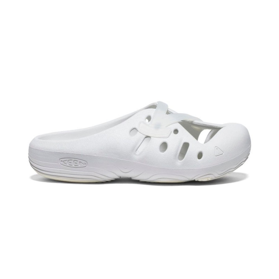 KEEN Slip-Ons | Yogeez Clog | Vapor/Star White