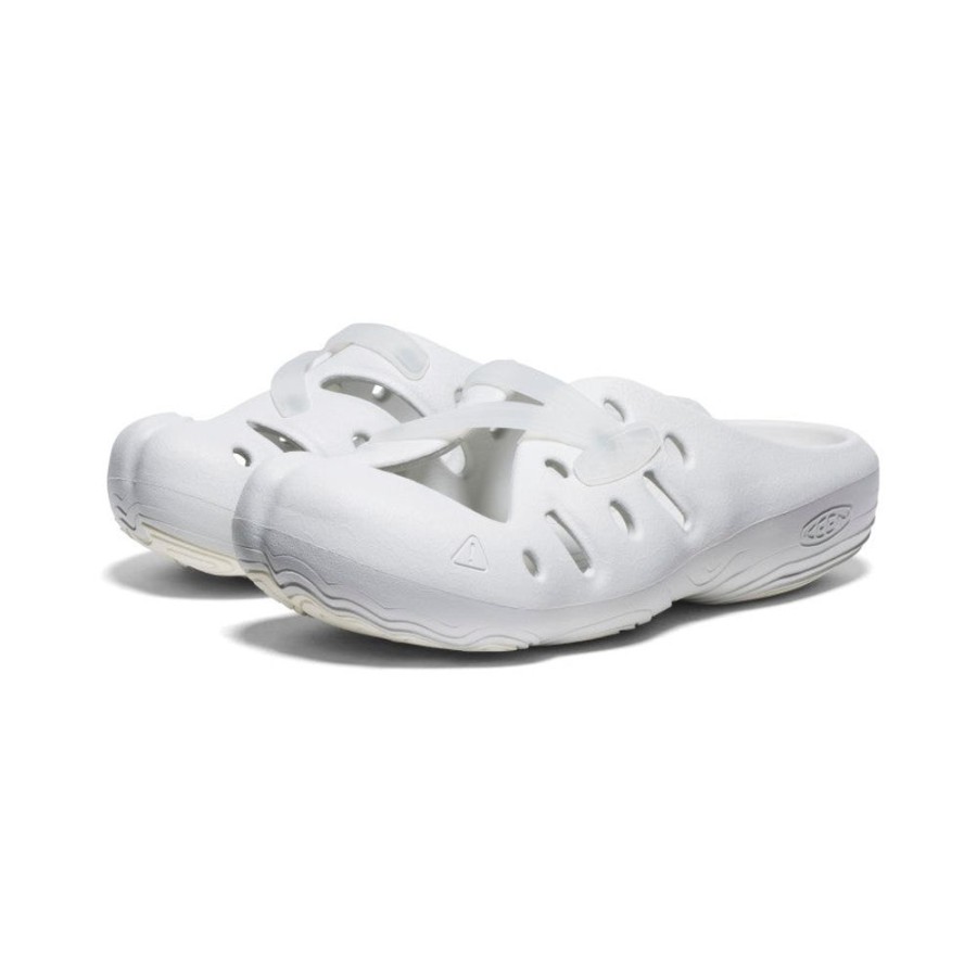 KEEN Slip-Ons | Yogeez Clog | Vapor/Star White