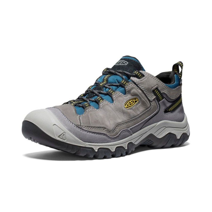 KEEN Shoes | Men'S Targhee Iv Waterproof Hiking Shoe | Steel Grey/Antique Moss