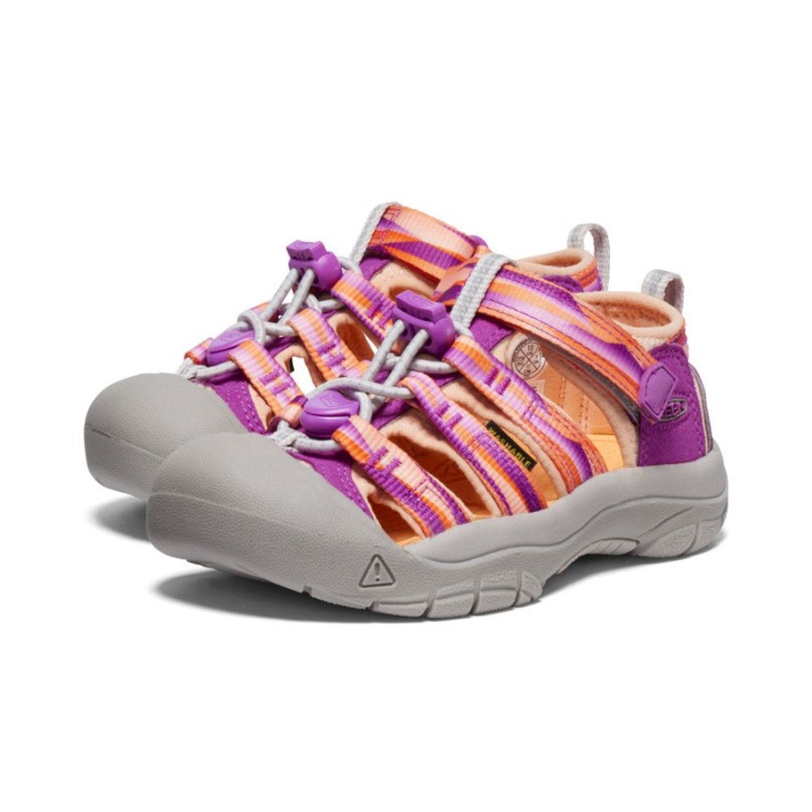 KEEN Sandals | Little Kids' Newport H2 | Willowherb/Tangerine