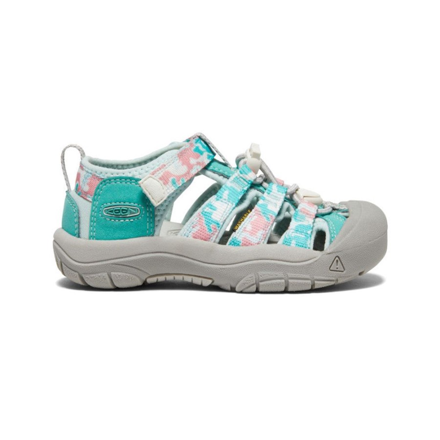 KEEN Sandals | Little Kids' Newport H2 | Camo/Pink Icing