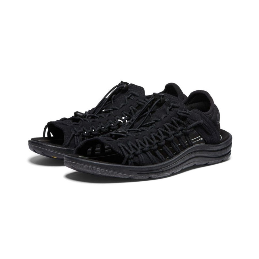 KEEN Sandals | Men'S Uneek Ii Open Toe | Black/Black