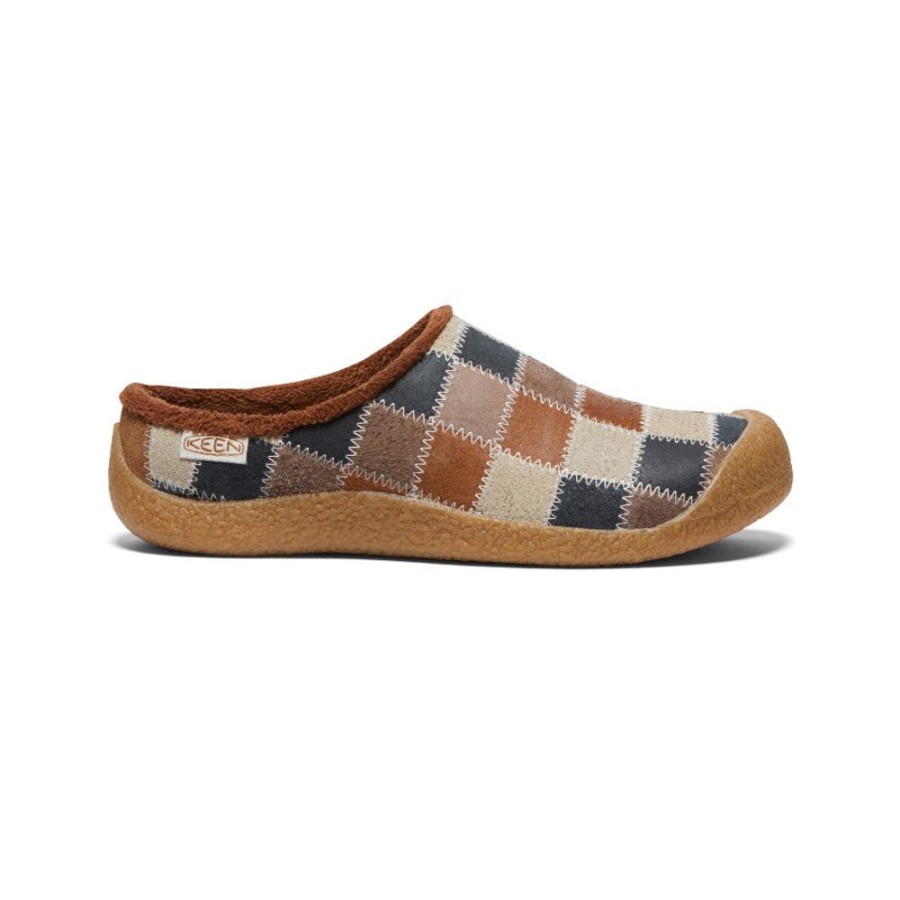 KEEN Slip-Ons | Women'S Howser Harvest Leather Slide | Patchwork