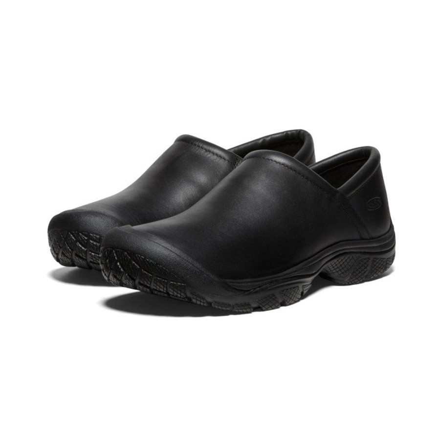 KEEN Work Boots & Shoes | Men'S Ptc Slip-On Ii | Black