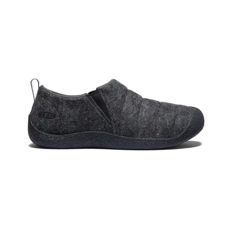 KEEN Slip-Ons | Men'S Howser Ii | Charcoal Grey Felt/Black