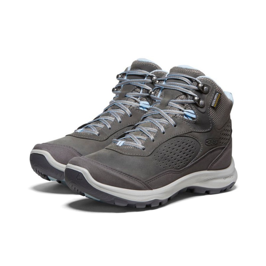 KEEN Boots | Women'S Terradora Explorer Waterproof Boot | Steel Grey/Clear Sky