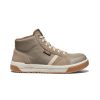 KEEN Work Boots & Shoes | Men'S Kenton Mid Work Shoe (Carbon-Fiber Toe) | Brindle/Gum