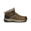 KEEN Work Boots & Shoes | Men'S Flint Ii Waterproof Boot (Steel Toe) | Cascade Brown/Orion Blue