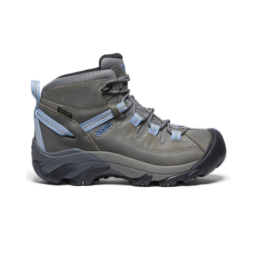 KEEN Boots | Women'S Targhee Ii Waterproof Mid | Steel Grey/Hydrangea