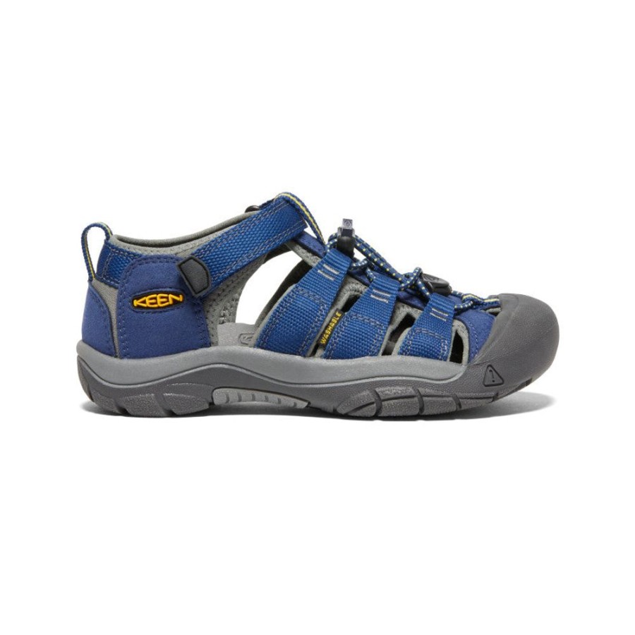 KEEN Sandals | Big Kids' Newport H2 | Blue Depths/Gargoyle