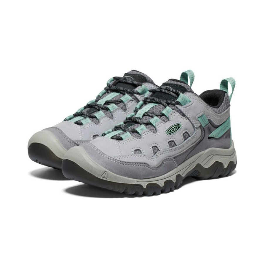 KEEN Shoes | Women'S Targhee Iv Vented Hiking Shoe | Alloy/Granite Green