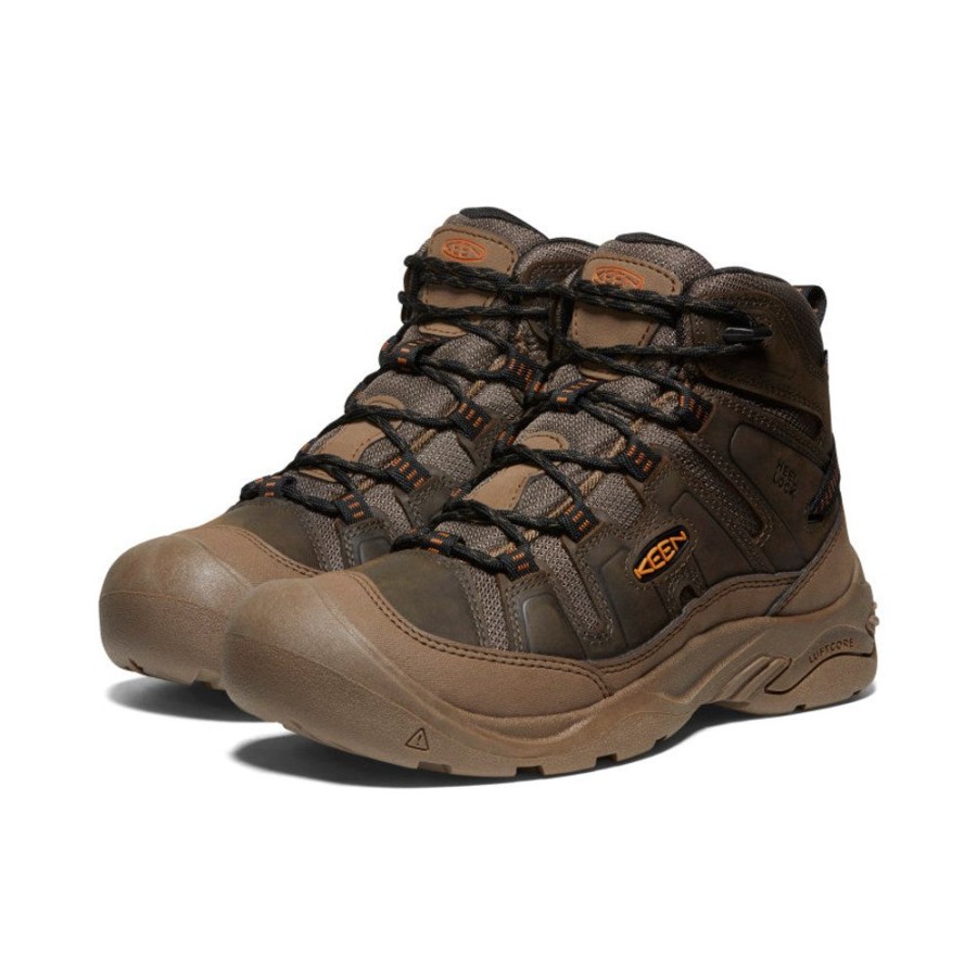 KEEN Boots | Men'S Circadia Waterproof Boot | Canteen/Curry