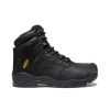 KEEN Work Boots & Shoes | Men'S Louisville 6" Waterproof Boot (Steel Toe) | Black