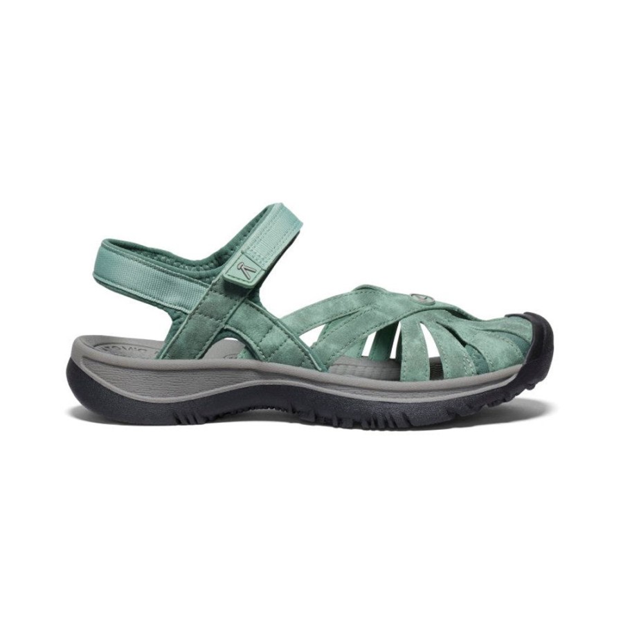 KEEN Sandals | Women'S Rose Sandal | Granite Green/Drizzle