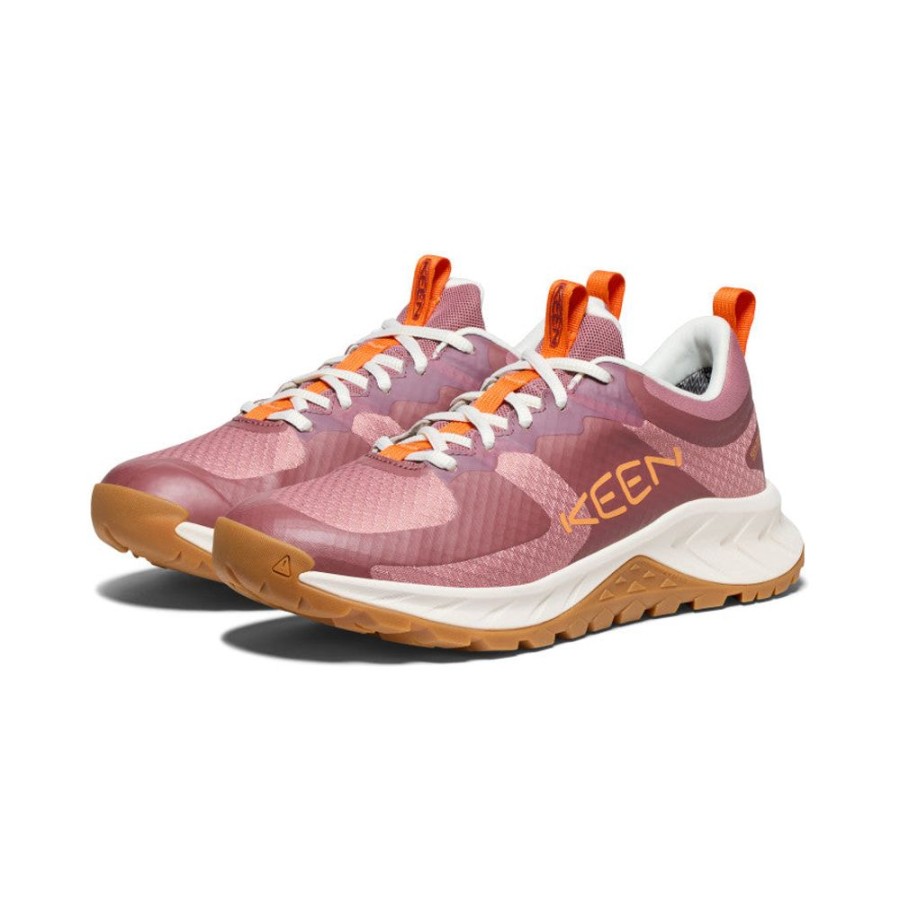 KEEN Shoes | Women'S Versacore Waterproof Shoe | Rose Brown/Tangerine