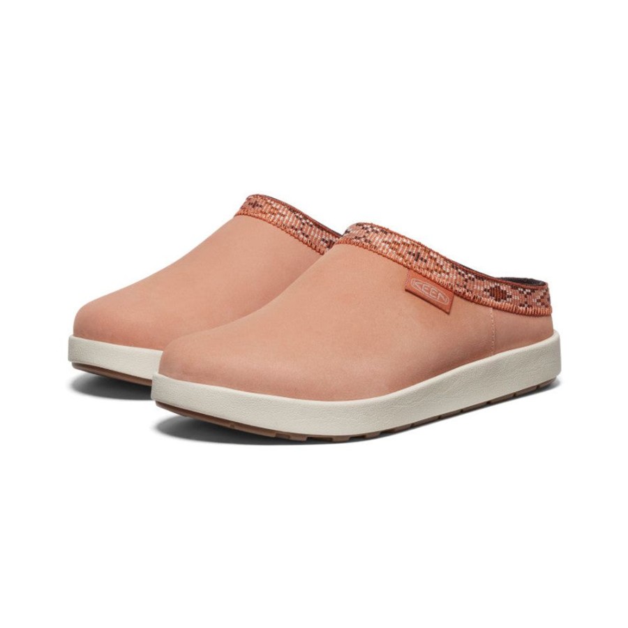 KEEN Slip-Ons | Women'S Elle Suede Mule | Cork/Birch