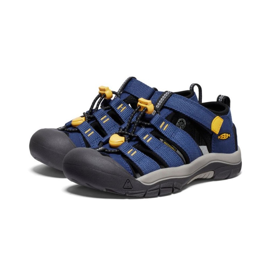 KEEN Sandals | Big Kids' Newport H2 | Naval Academy/Keen Yellow